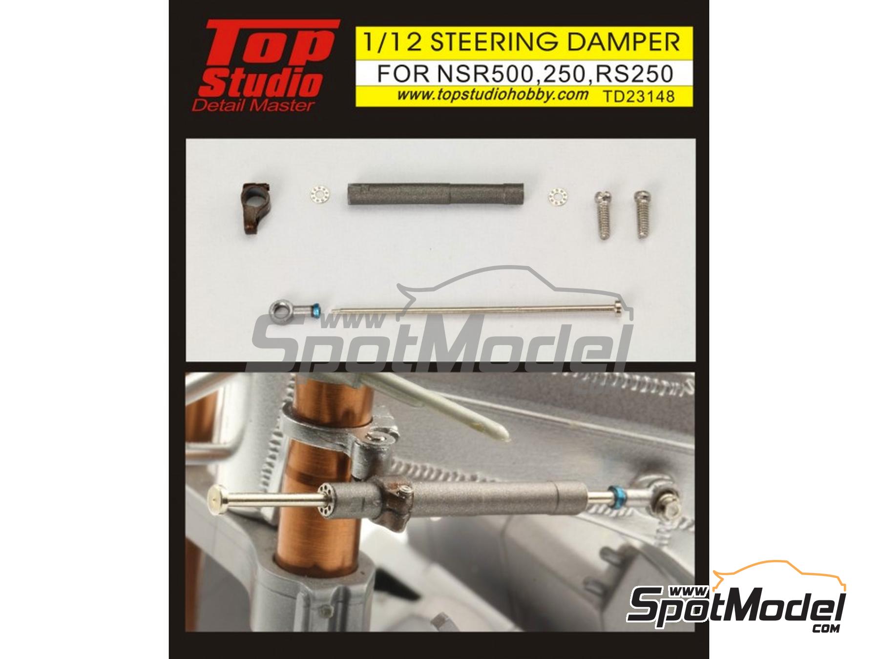 Top Studio TD23148: Detail up set 1/12 scale - Steering